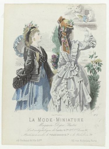 La Mode-Miniature, 1872, No. 2: Anti-Pimple Milk (...)