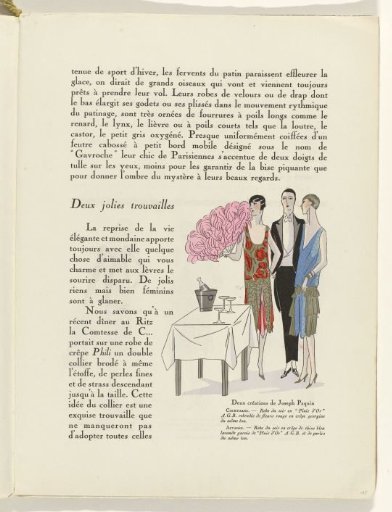 Art - Taste - Beauty, Sheets of Feminine Elegance, February 1926, No. 66, 6th Year, p. 15