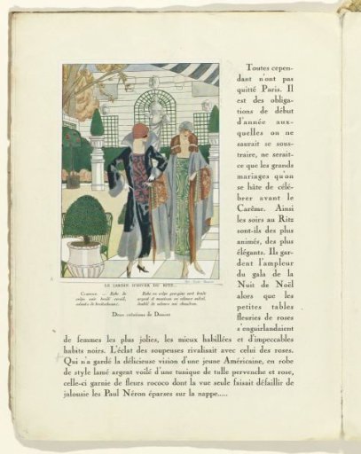 Art - Goût - Beauté, Feuillets de l' élégance féminine, January 1924, No. 41, 4th Year, p. 6