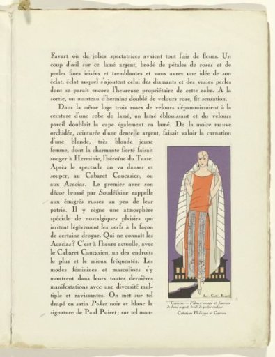 Art - Goût - Beauté, Feuillets de l' élégance féminine, January 1924, No. 41, 4th Year, p. 9
