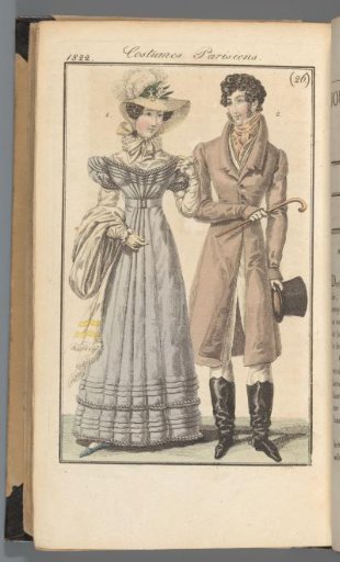 Journal des Dames et des Modes, Frankfurt edition 1 January – 22 June 1822