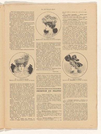 La Nouvelle Mode, No. 41: 14 October 1900: page 5