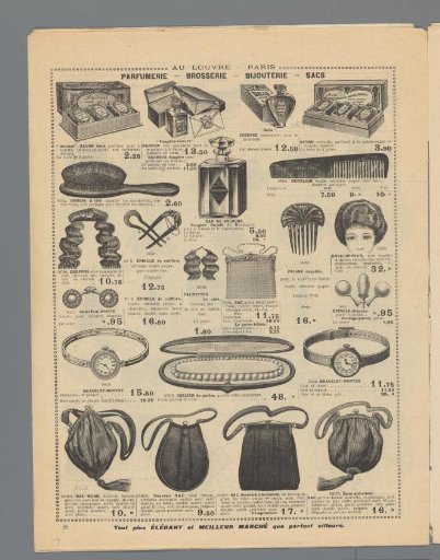 At the Louvre, Paris: Monday, March 2: Summer novelties: page 26: page with advertisements