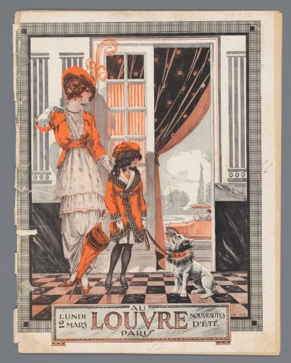 At the Louvre, Paris: Monday, March 2: Summer novelties