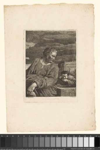 Diogenes Sees a Boy Drinking from His Cupped Hands