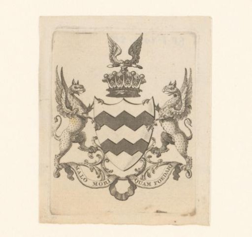 Coat of arms of the Van Reede family