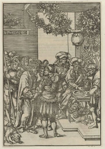 Pilate washes his hands