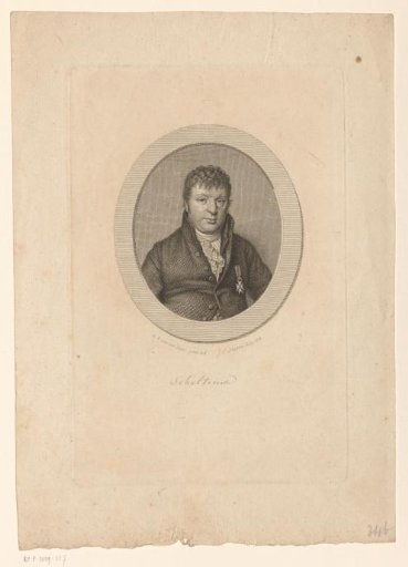 Portrait of Jacobus Scheltema