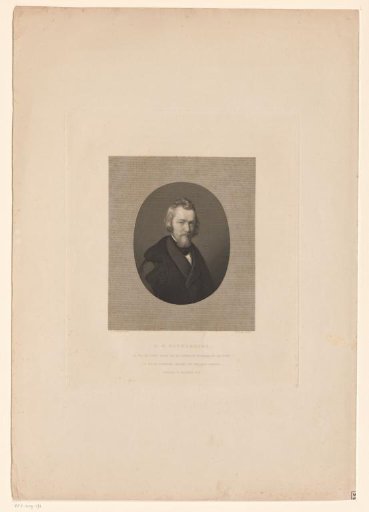 Portrait of Henricus Wilhelmus Couwenberg