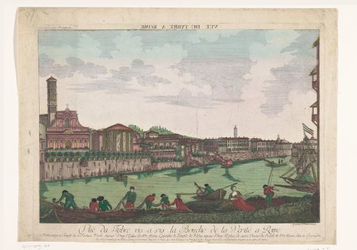 View of the Tiber in Rome