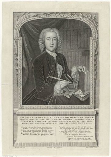 Portrait of Cornelius Valerius Vonck, Mayor of Nijmegen