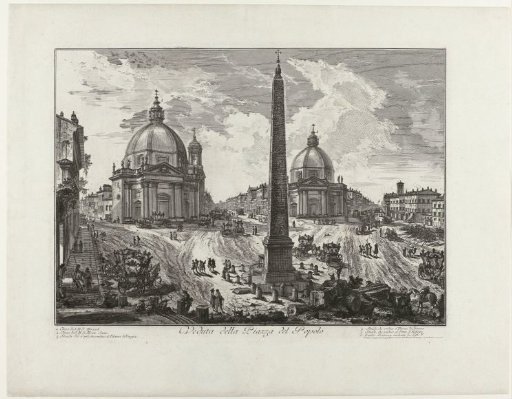 Piazza del Popolo in Rome