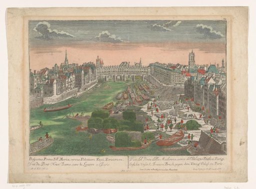The Pont Notre-Dame in Paris