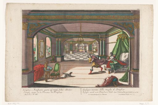 Joseph Tempted by the Wife of Potiphar