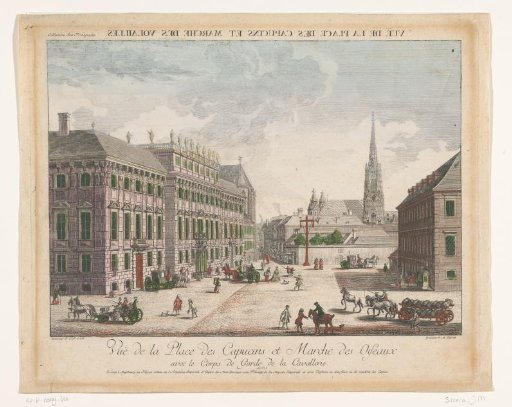 View of the Stadtpalais Liechtenstein on a Square in Vienna