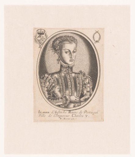 Portrait of Johanna, Archduchess of Austria