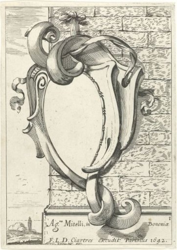 Title page for a series of cartouches