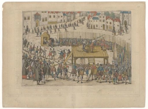 Execution of eighteen nobles in Brussels, 1568