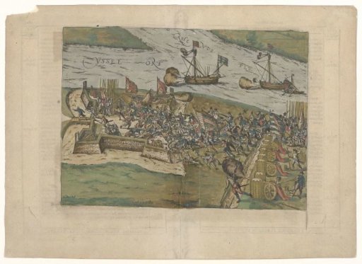 Capture of the fort IJsseloord near Arnhem, 1585