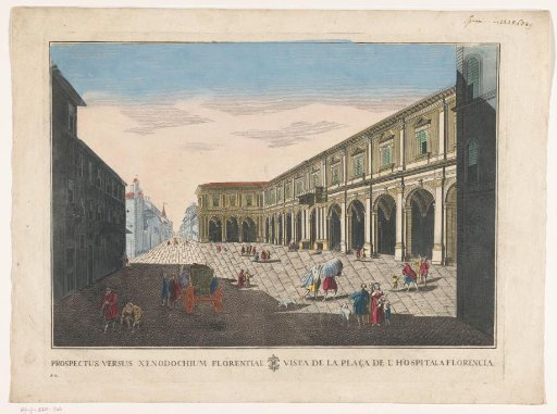Prospectus of the Xenodochium of Florence
