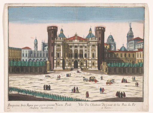 Prospectus of the Royal Fortress as Seen from the Via Padi in Turin