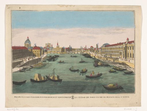 The Seine in Paris between the Pont-Neuf and the Pont-Royal