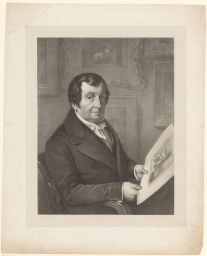 Portrait of the collector H. de Kat van Hardinxveld