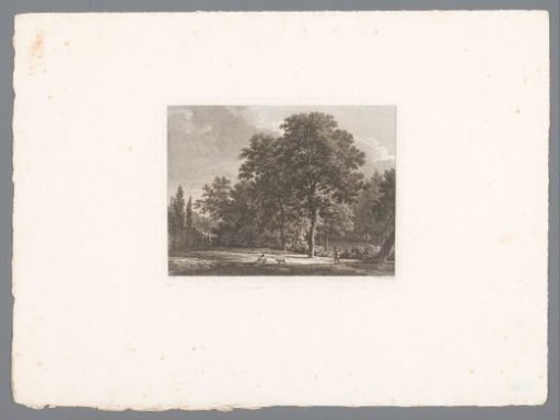 Landscape with a hunter