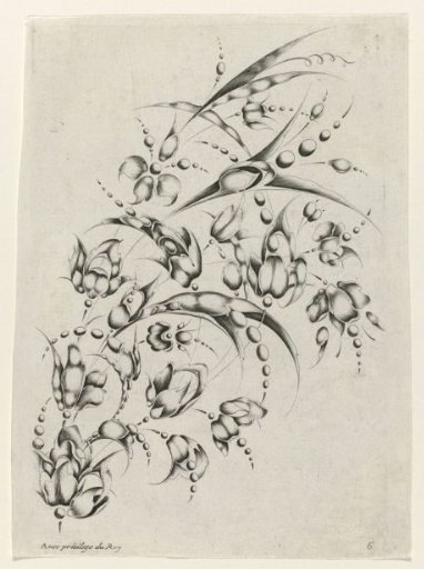 Cosse-de-pois ornament for goldsmiths