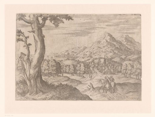 Landscape with Two Riders