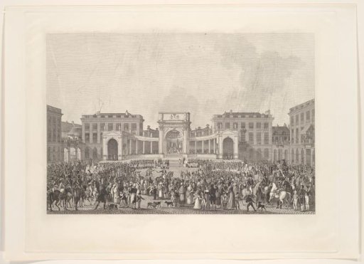 Inauguration of William I in Brussels on 21 September 1815
