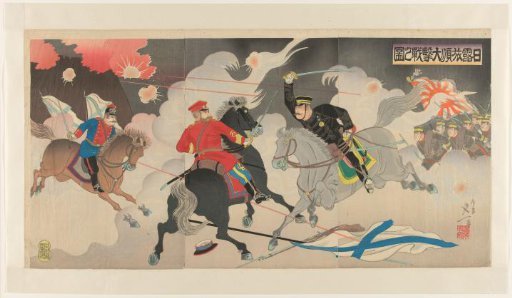 The Great Battle at Port Arthur during the Russo-Japanese War