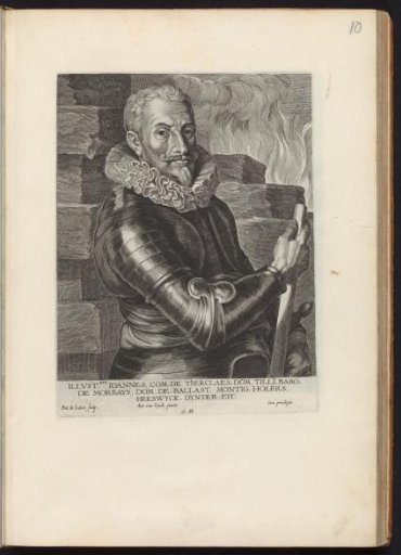 Portrait of Johannes 't Serclaes, Count of Tilly