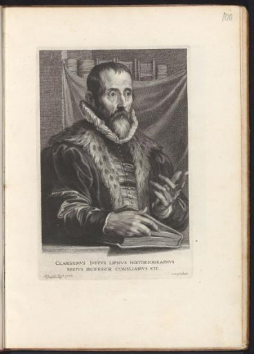 Portrait of Justus Lipsius
