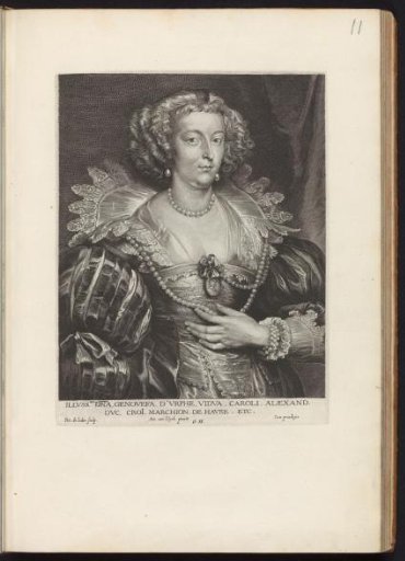 Portrait of Geneviève d'Urfé