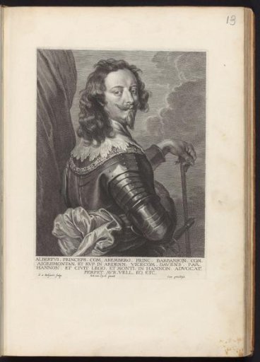 Portrait of Albert de Ligne, Prince of Barbançon and Arenberg