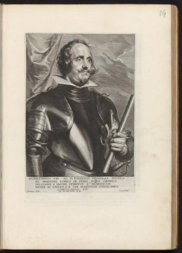 Portrait of Emanuel Frockas, Count of Feria