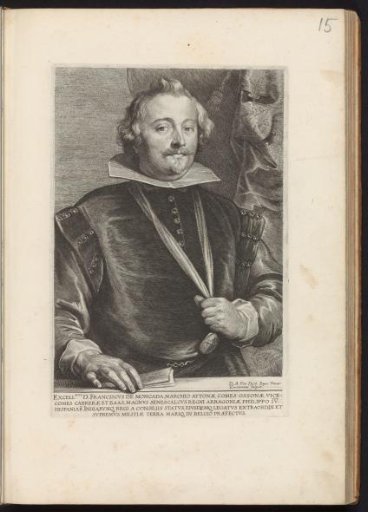 Portrait of Francisco de Moncada, Marquis of Aytona