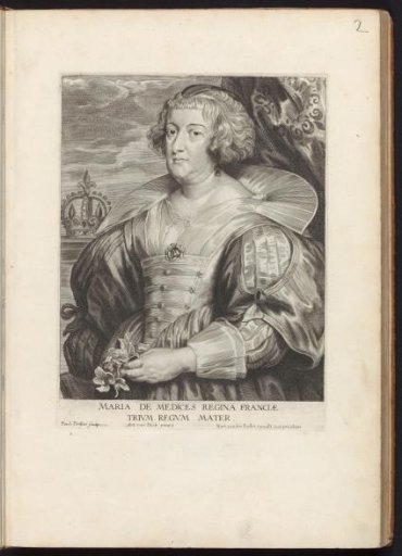 Portrait of Maria de' Medici, Queen of France