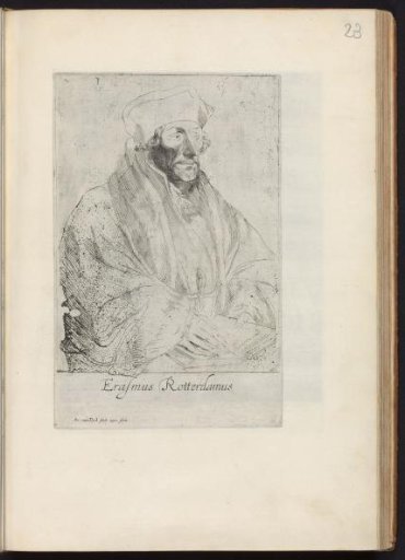 Portrait of Desiderius Erasmus
