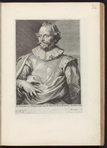 Portrait of Paul van Halmale