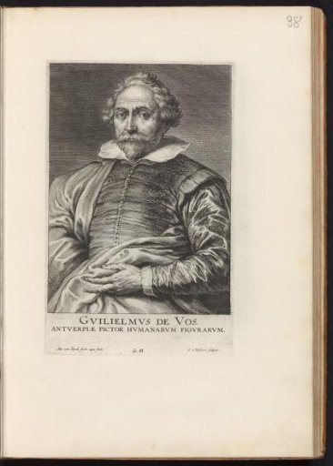 Portrait of the painter Willem de Vos