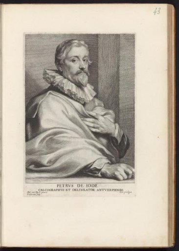 Portrait of Pieter de Jode the Elder