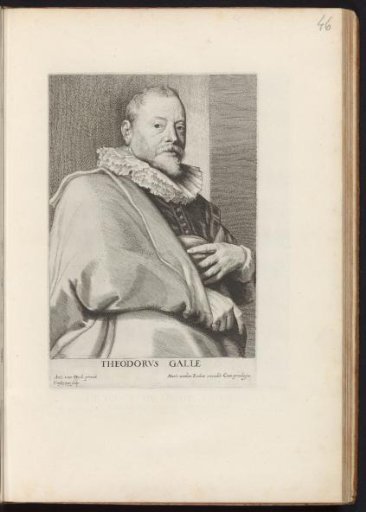 Portrait of Theodoor Galle
