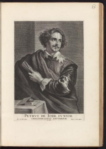 Portrait of Pieter de Jode the Younger