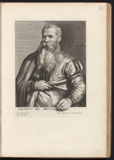 Portrait of the architect Jacob de Breuck