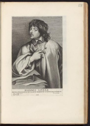 Portrait of Jan Lievens