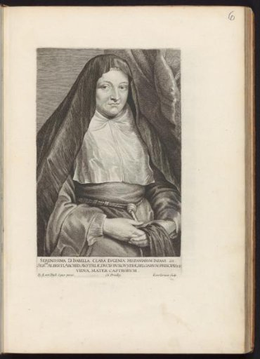 Portrait of Isabella Clara Eugenia, Infanta of Spain