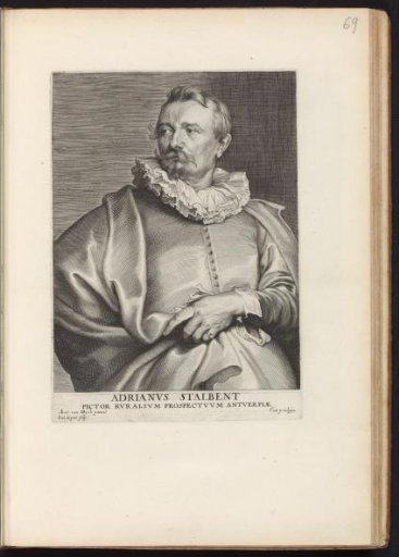 Portrait of the painter Adriaen van Stalbemt