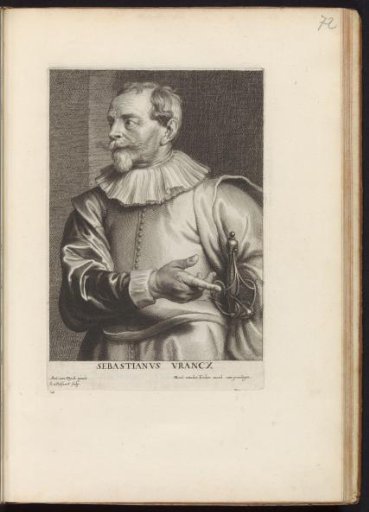 Portrait of the painter Sebastiaan Vrancx